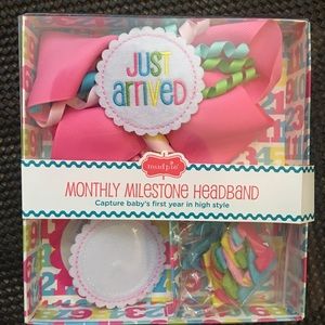 Monthly milestone headband